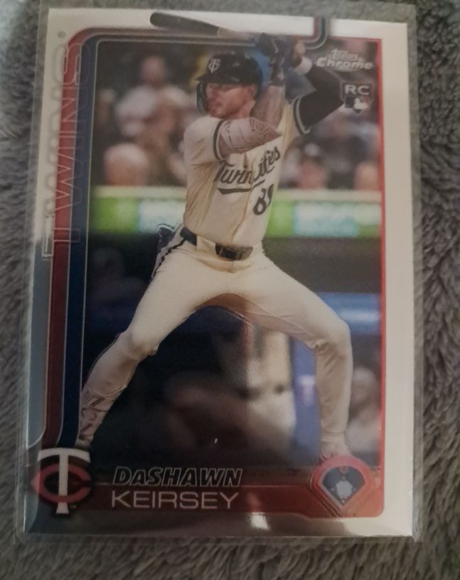 2025 Topps Chrome #19 DaShawn Keirsey — front