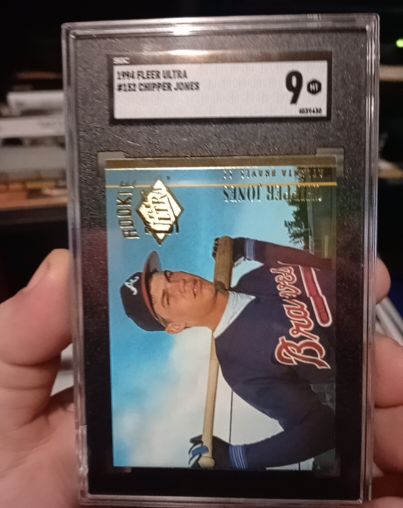 1994 Fleer Ultra #152 Chipper Jones — front