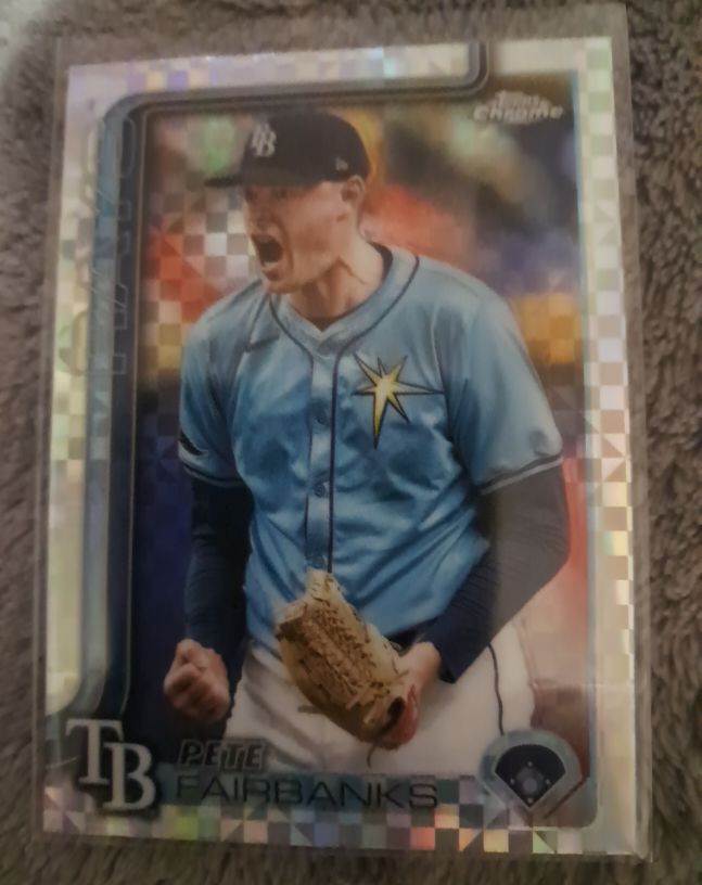 2025 Topps Chrome #84 Pete Fairbanks — front