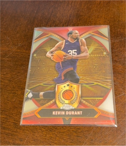 2024-25 Topps Chrome #BOD-9 Kevin Durant — front