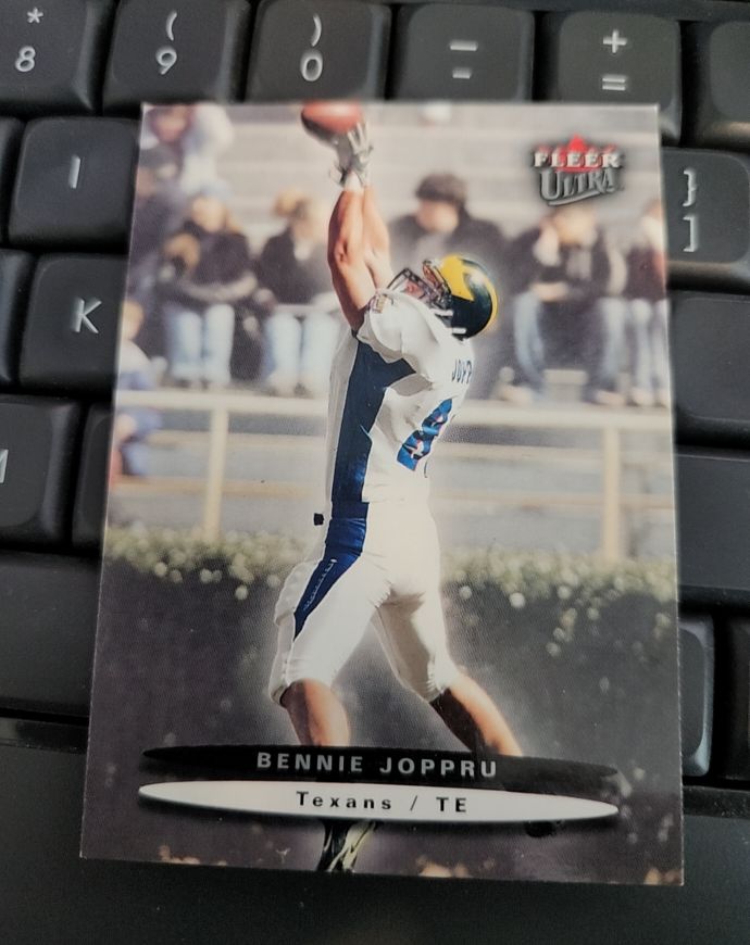 2003 Fleer Ultra #191 Bennie Joppru — front
