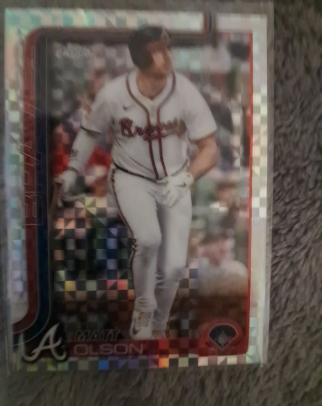 2025 Topps Series 1 #145 Matt Olson — front