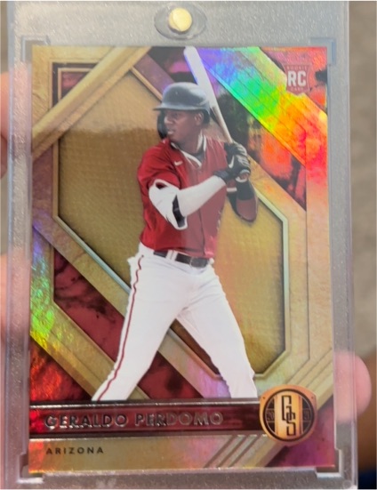2021 Panini Chronicles Gold Standard #16 Geraldo Perdomo — front