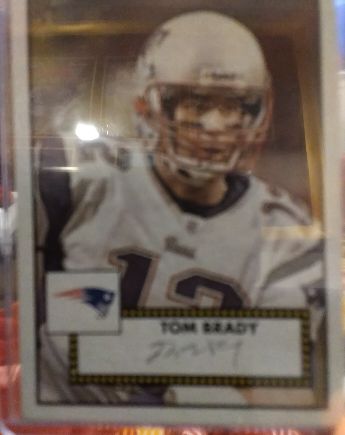 2006 Topps Heritage #124 Tom Brady — front