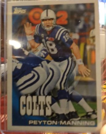 2010 Topps #1 Peyton Manning — front