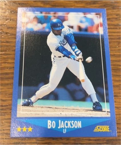 1988 Score #180 Bo Jackson — front