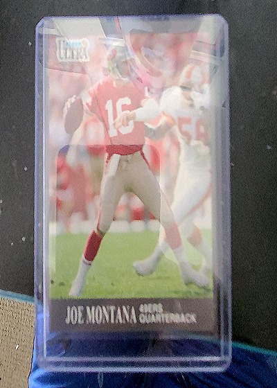1991 Fleer Ultra #251 Joe Montana — front