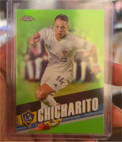 2022 Topps Chrome MLS #127 Chicharito — front