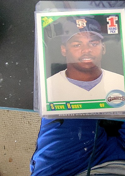 1990 Score #1 Steve Hosey — front