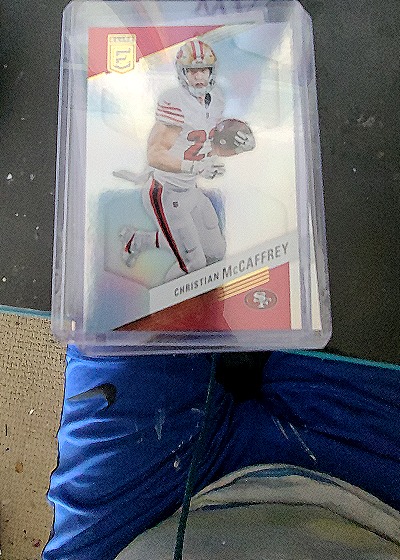 2023 Panini Chronicles Draft Picks Christian McCaffrey — front