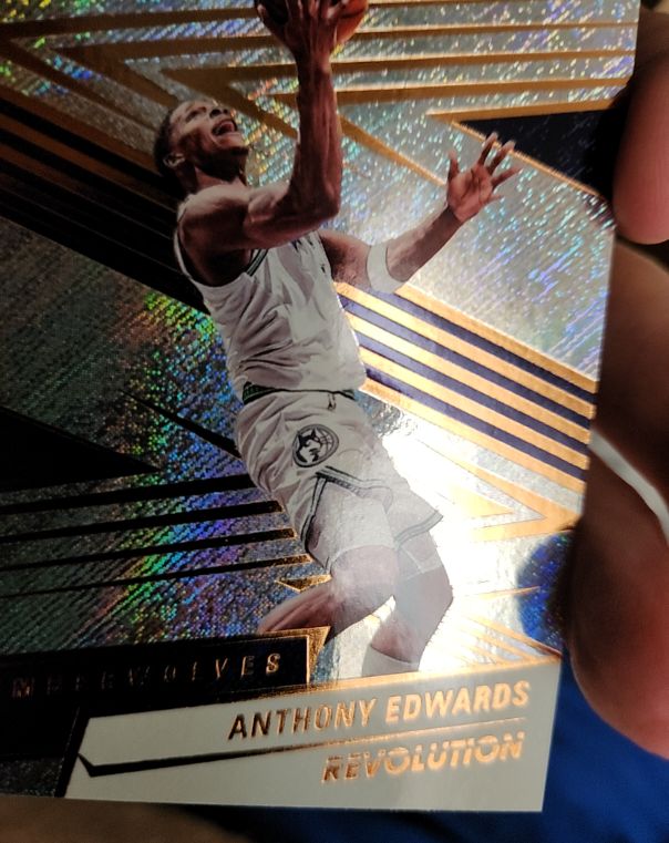 2024-25 Panini Revolution #40 Anthony Edwards — front