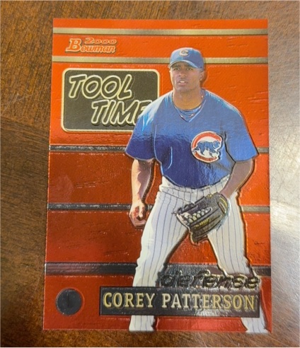 2000 Bowman #TT18 Corey Patterson — front