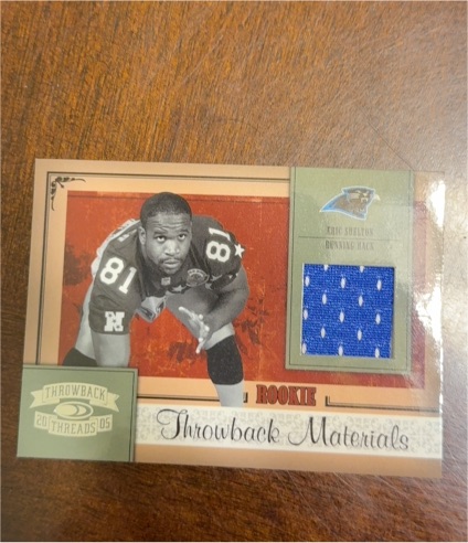 2005 Donruss Throwback Threads #211 Eric Shelton — front