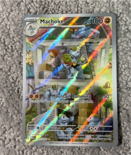 2023 Pokémon Scarlet & Violet 151 #177 Machoke — front