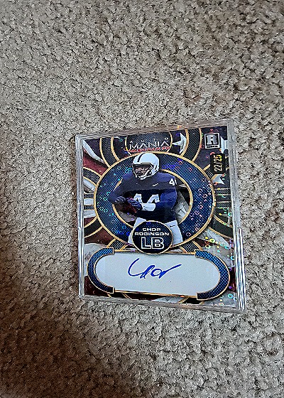 2024 Wild Card Mania #22 Chop Robinson — front