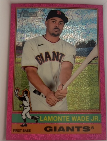 2025 Topps Heritage #493 Lamonte Wade Jr. — front