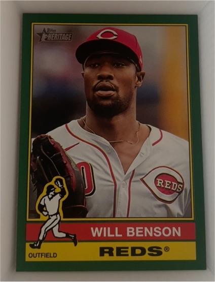2025 Topps Heritage #336 Will Benson — front