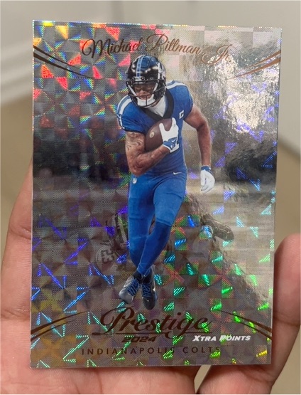 2024 Panini Prestige Xtra Points Michael Pittman Jr. — front