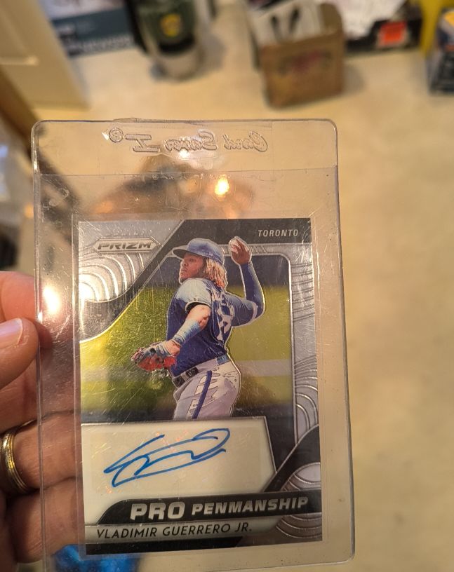 2020 Panini Prizm Pro Penmanship Vladimir Guerrero Jr. — front