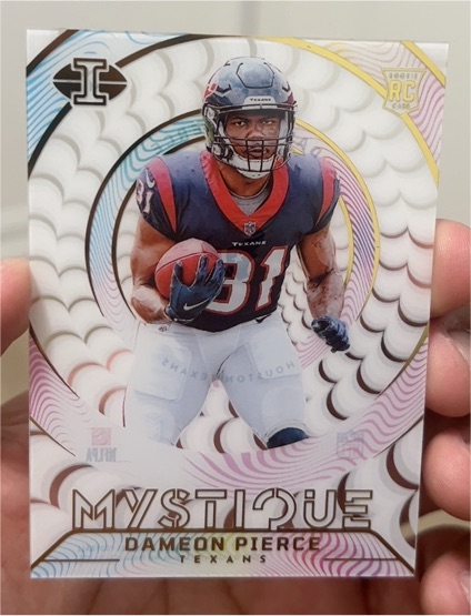 2022 Panini Illusions Mystique #M-25 Dameon Pierce — front