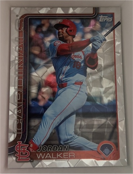2025 Topps Series 2 #485 Jordan Walker — front