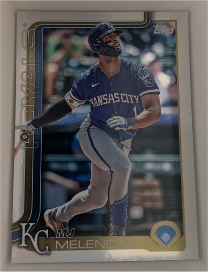 2025 Topps #536 MJ Melendez — front