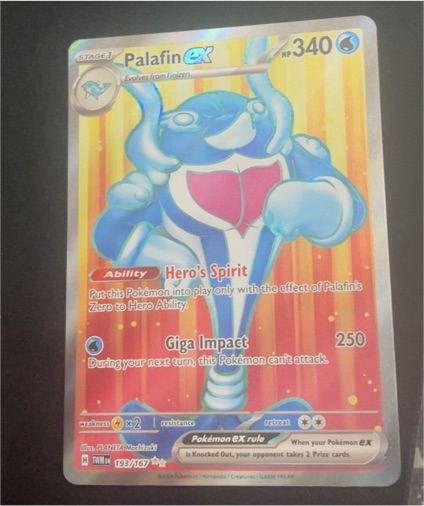 2024 Pokémon Scarlet & Violet Twilight Masquerade #193 Palafin ex — front