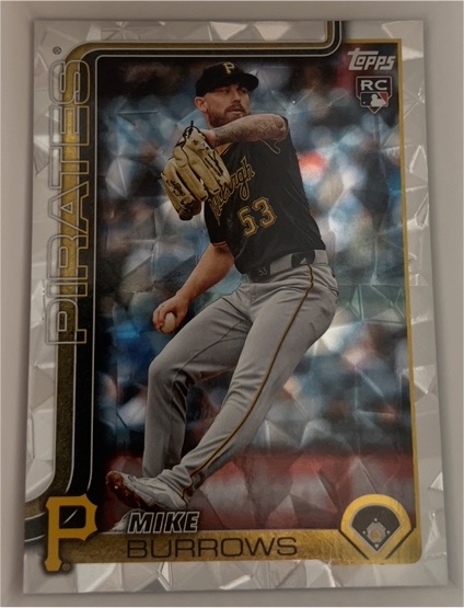 2025 Topps Series 2 #615 Mike Burrows — front