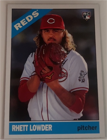 2025 Topps Heritage 25th Anniversary #H25-15 Rhett Lowder — front