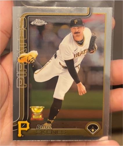 2025 Topps Chrome #300 Paul Skenes — front