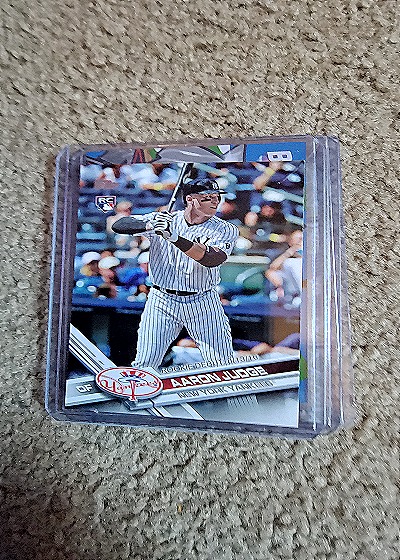 2017 Topps Update Series - Rookie Debut Batting #US99 Aaron Judge — front