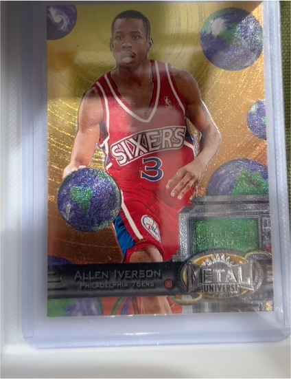 1997-98 SkyBox Metal Universe #20 Allen Iverson — front