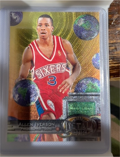 1997-98 SkyBox Metal Universe #20 Allen Iverson — front