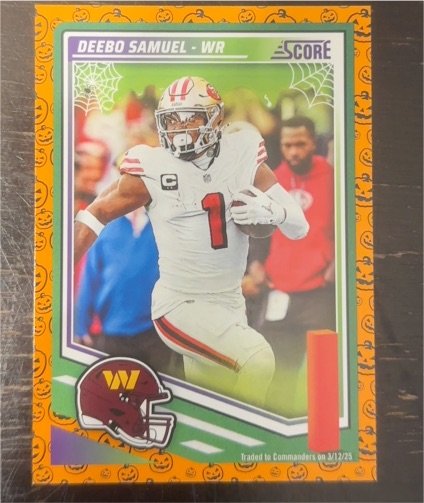 2025 Panini Score-A-Treat #143 Deebo Samuel — front