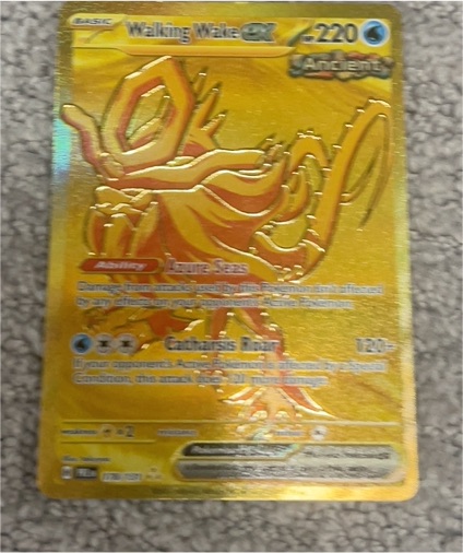 2025 Pokemon Prismatic Evolutions #178 Walking Wake EX — front