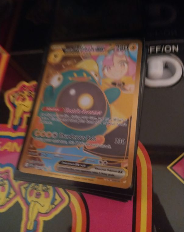 2025 Pokémon TCG Journey Together #188 Iono's Bellibolt ex — front