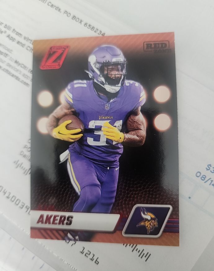 2023 Panini Zenith Football #61 Cam Akers — front