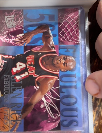 1995-96 Fleer Ultra #7 Glen Rice — front