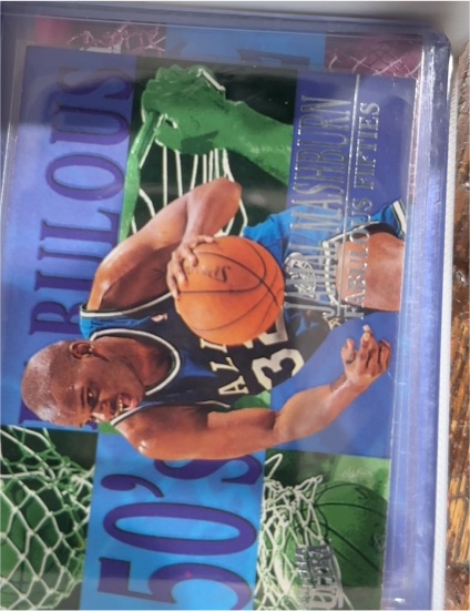 1995-96 Ultra Fabulous Fifties #6 Jamal Mashburn — front