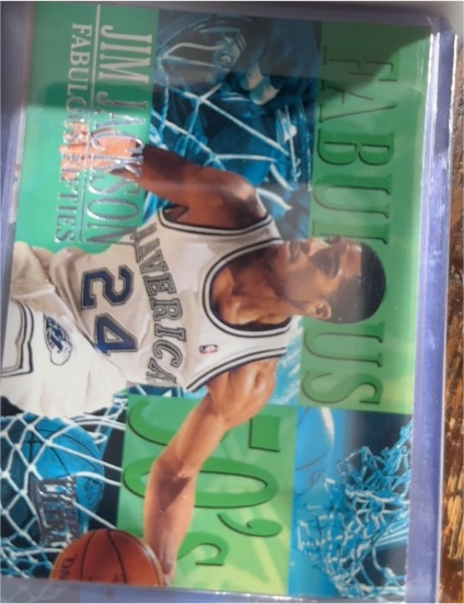 1995-96 Fleer Ultra #4 Jim Jackson Fabulous Fifties — front