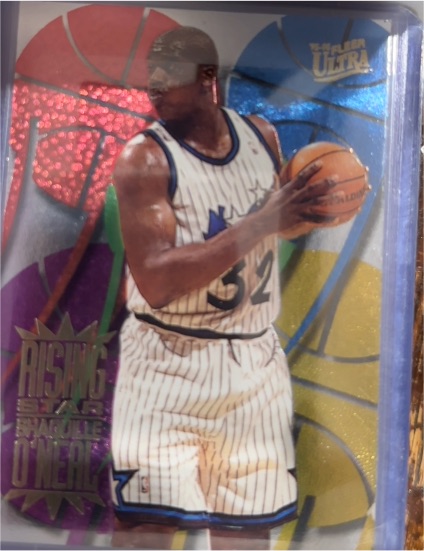 1995 Fleer Ultra Rising Star #6 Shaquille O'Neal — front