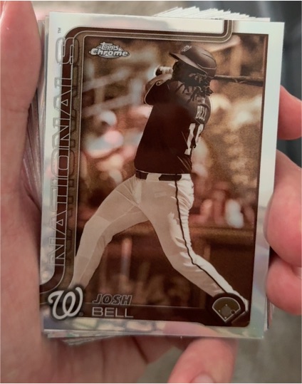2025 Topps Chrome #263 Josh Bell — front