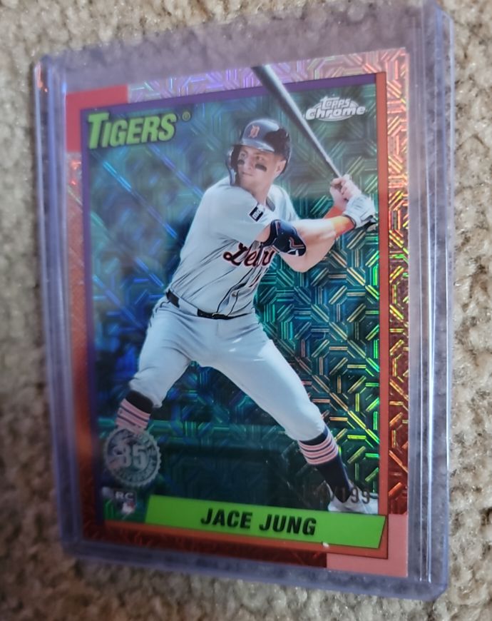 2025 Topps Chrome #T90C-148 Jace Jung — front