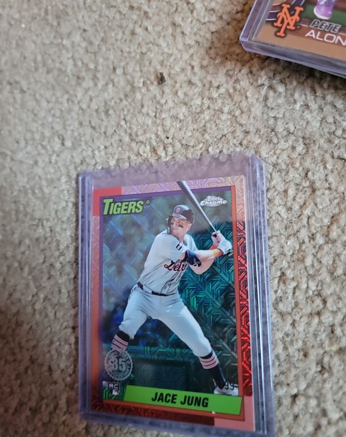 2025 Topps Series 1 - 1990 Topps Baseball Jace Jung #T90-55 — front