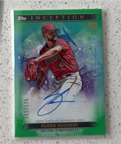 2024 Topps Inception #101 Slade Cecconi — front