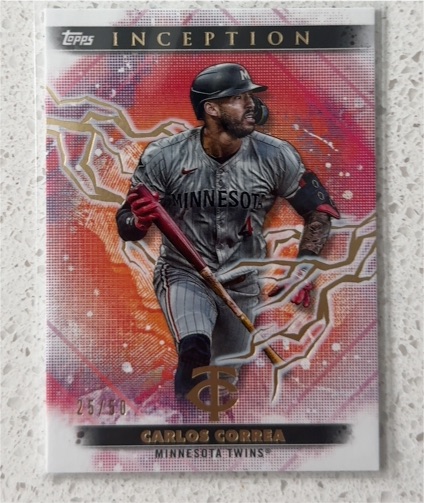 2024 Topps Inception #50 Carlos Correa — front