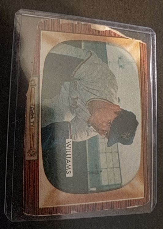 1955 Bowman #001 Hoyt Wilhelm Giants — front