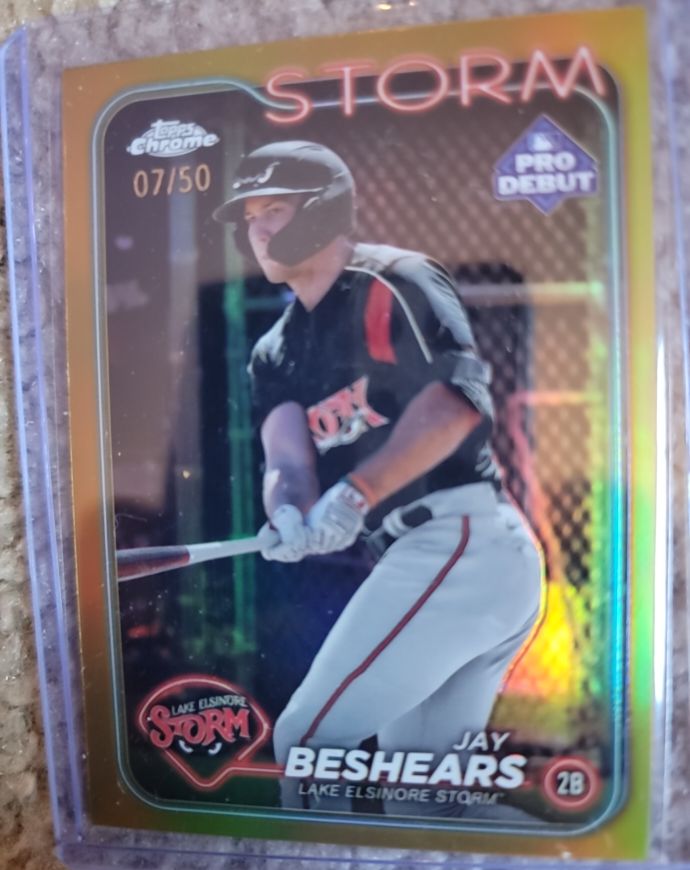 2024 Topps Pro Debut Chrome #PDC-130 Jay Beshears — front