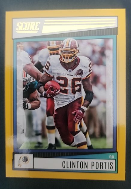 2022 Panini Score #260 Clinton Portis — front