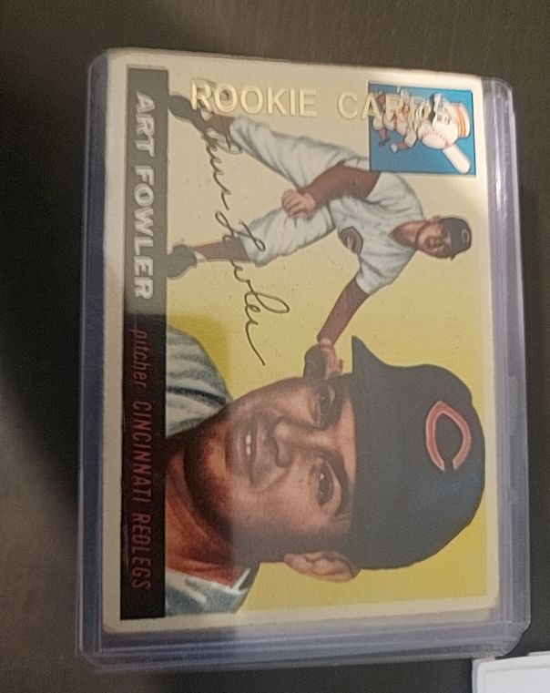 1955 Topps #3 Art Fowler — front